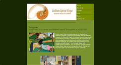 Desktop Screenshot of goldenspiralyoga.com