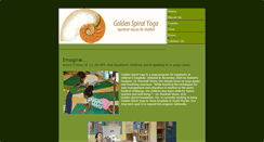 Desktop Screenshot of goldenspiralyoga.org